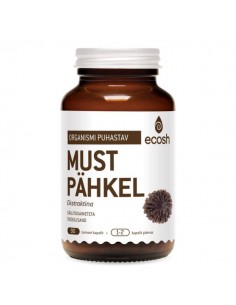 Ecosh Life - Musta Pähkli Ekstrakt 90tk/50g