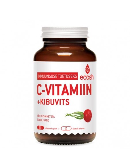 Ecosh Life - C vitamiin + kibuvits 90tk