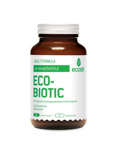 Ecosh Life - Ecobiotic Adult Formula (piimhappebakterid täiskasvanutele) 90tk/45g