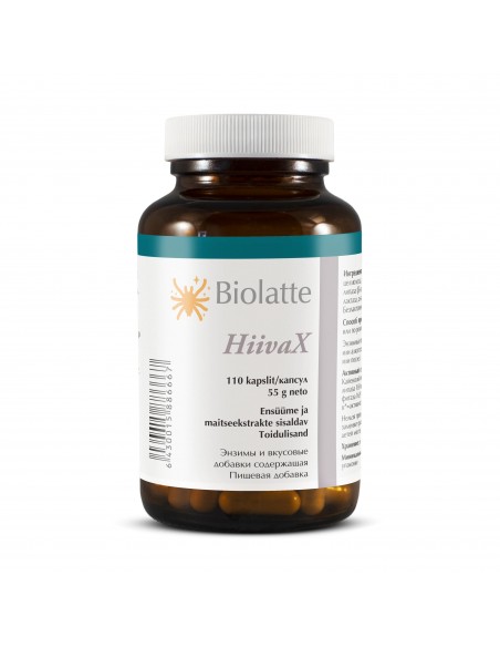 Biolatte Hiivax kapslid 110tk 55g