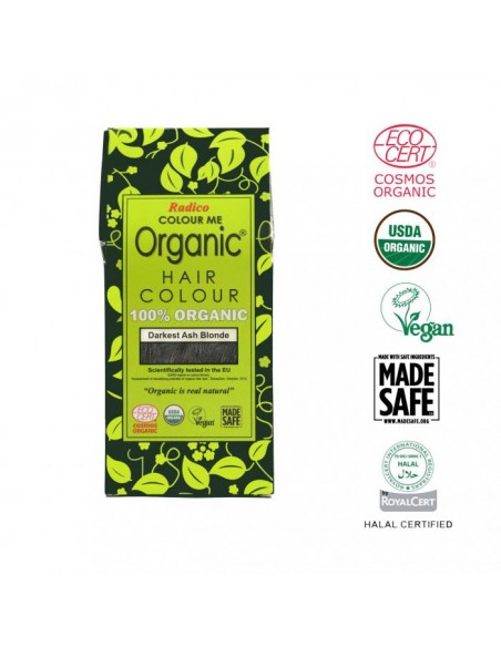 Radico - Tumedaim tuhkblond looduslik juuksevärv 100g