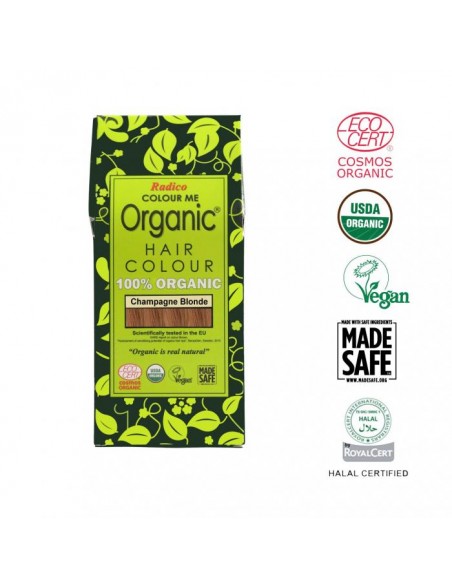 Radico - Šampanjablond looduslik juuksevärv 100g