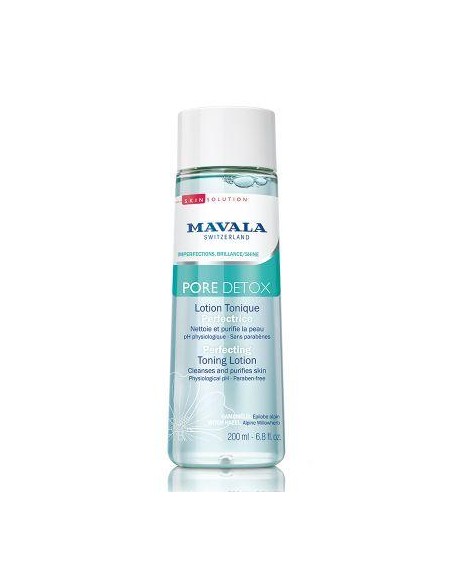 Mavala - puhastav näovesi Pore Detox 200ml