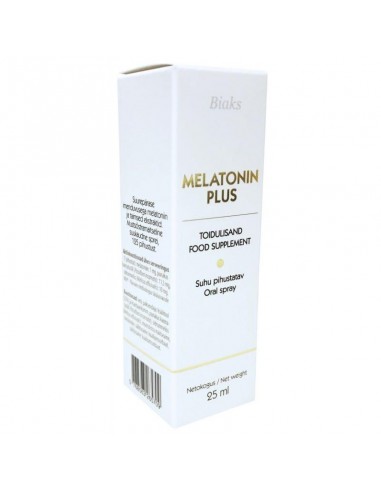 Biaks - Uinumist soodustav melatoniinisprei 25ml