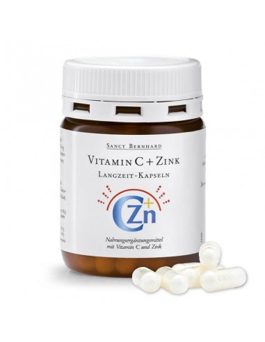 Sanct Bernhard - C vitamiin 300mg+tsink aeglase toimega, 60tk