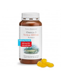 Sanct Bernhard - Omega-3 kalaõli "Supra" 1000mg kapslid, 120tk