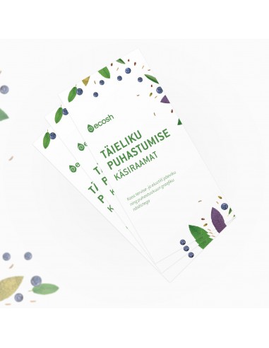 Ecosh Life - Terviklik Kehapuhastuskuur (Detox) – 3 organismi puhastavat toodet + käsiraamat