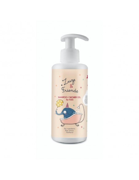 Zuze & Friends - šampoon-pesugeel lastele aloe ektraktide ja pantenooliga 250ml