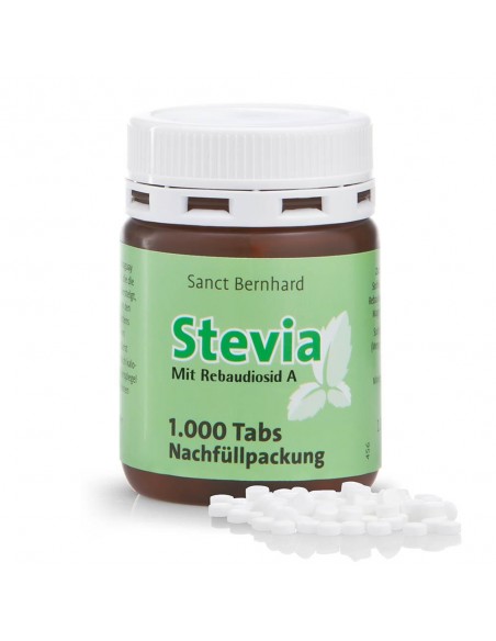 Sanct Bernhard - Steevia täidispakk, 1000tk 68g