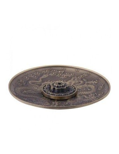 Viirukialus – Draakon, metallist, läbimõõt 10cm