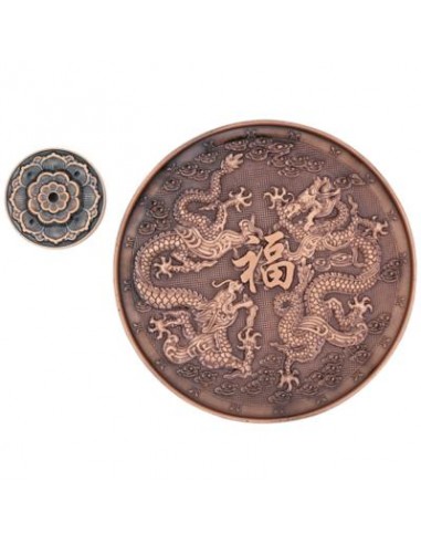 Viirukialus – Draakon, metallist, läbimõõt 10cm