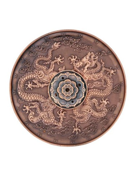 Viirukialus – Draakon, metallist, läbimõõt 10cm