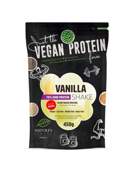 Nature’s Finest - Valgupulber vanilli ja steeviaga 450g