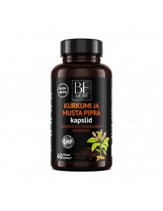 Be more - Kurkumi ja musta pipra kapslid 60tk
