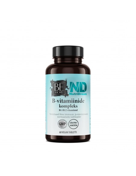 NutriDream - B-vitamiinide kompleks B1-B12 vitamiinid