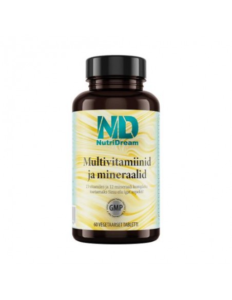 NutriDream - Multivitamiinid ja mineraalid 60tk