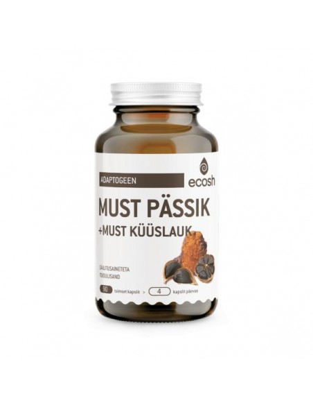 Ecosh Life - Must pässik + must küüslauk 90tk/50g