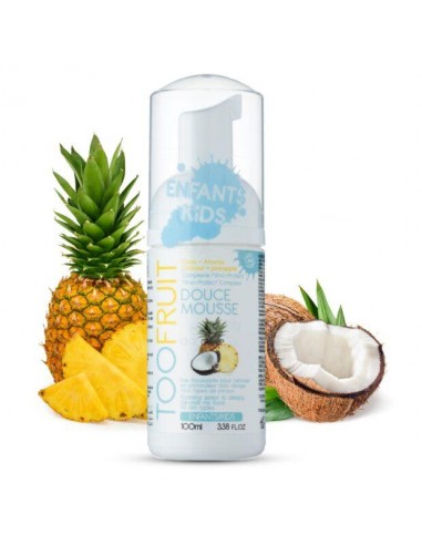Toofruit - Orgaaniline seebivaba näopesuvaht lastele ananassi ja kookosega, 100 ml