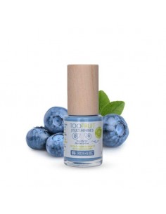 Toofruit - Sinist värvi looduslik mustikalõhnaline küünelakk lastele, 10 ml 2