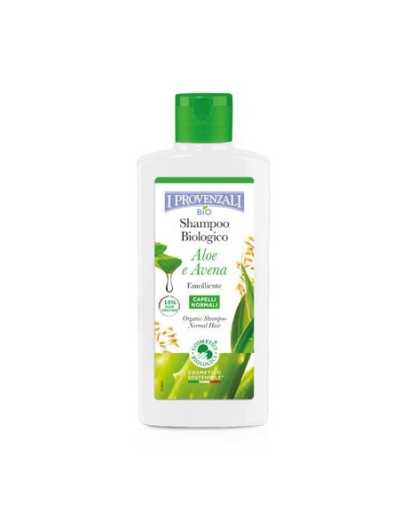 I Provenzali - Aaloe orgaaniline šampoon normaalsetele juustele, 250ml