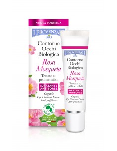 I Provenzali - Rosa Mosqueta orgaaniline silmaümbruskreem, 15ml