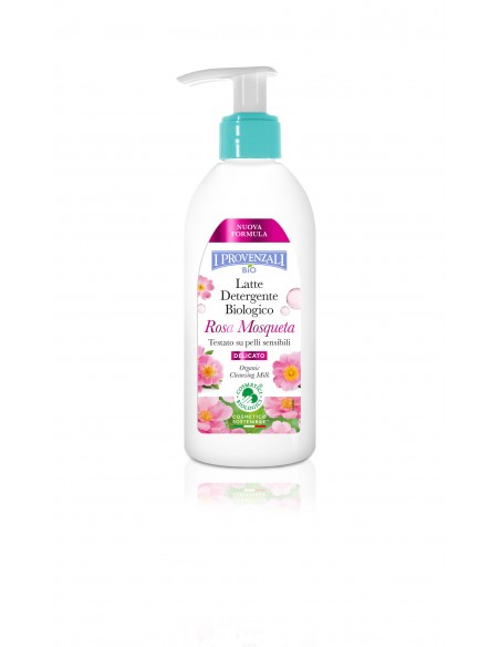 I Provenzali - Rosa Mosqueta orgaaniline õrn puhastuspiim, 200ml