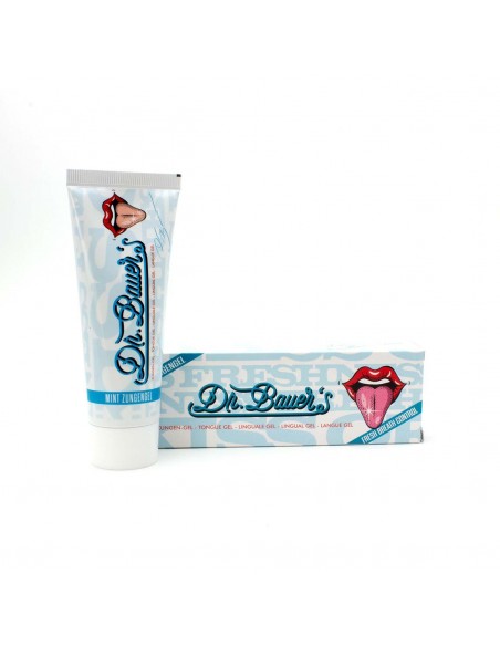 Dr. Bauer's - Keelegeel piparmündiga halva hingeõhu vastu, 75ml