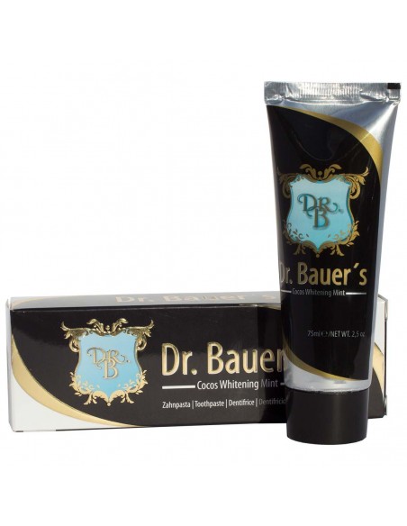 Dr. Bauer's - Kookose-Piparmündi valgendav hambapasta, 75ml