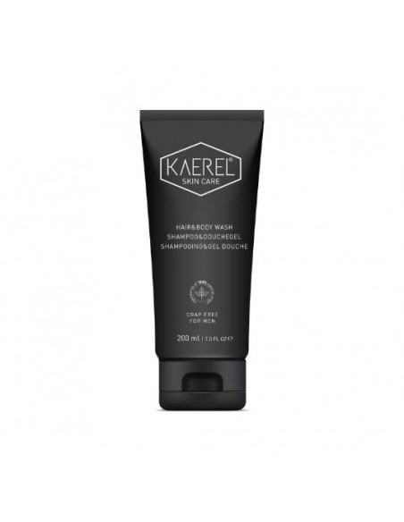 Kaerel - Mõnusa värske lõhnaga ja 100% looduslik keha- ja juustepesuvahend meestele, 200 ml