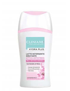 Clinians - Hydra Plus niisutav puhastuspiim kuivale ja tundlikule nahale, 200ml