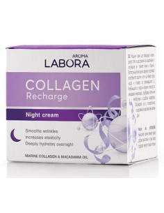 Aroma Labora - Öökreem merekollageeni ja makadaamia õliga 50ml