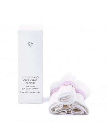 D'Difference - Puuvillast ja orgaanilisest bambusest näopuhastusrätikud 3tk