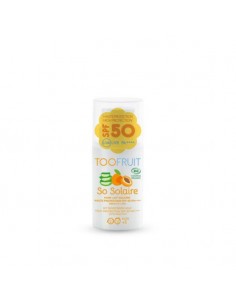Toofruit - Looduslik mineraalsete filtritega UVA ja UVB kaitsega veekindel aprikoosilõhnaline päikesekreem SPF50, 30 ml