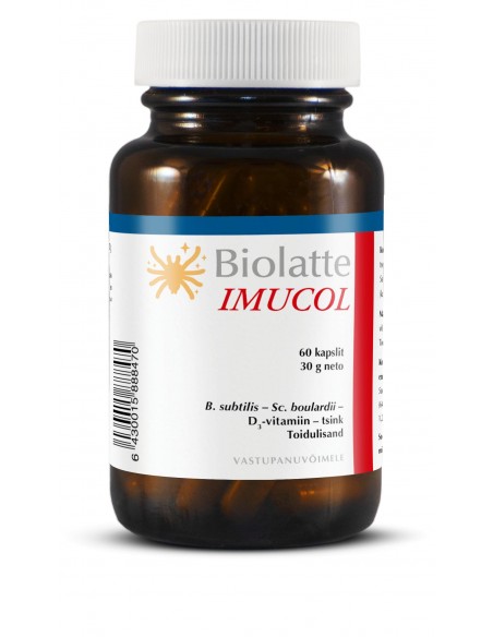 Biolatte Imucol kapslid 60tk 30g