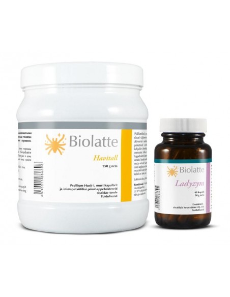 Biolatte Havitall ja Ladyzym 60 komplekt
