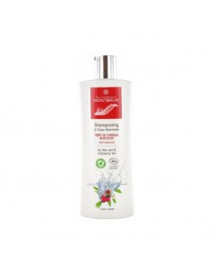 Montbrun - Orgaaniline šampoon termaalveega juuste väljalangemise vastu rohelise tee ja pohlaga, 250ml