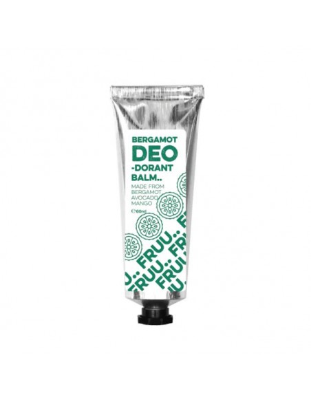Fruu - 100% looduslik alumiiniumivaba bergamoti lõhnaline deodorant, 60ml