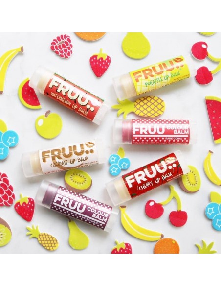 Fruu - Vegan ja 100% looduslik kirsi maitseline huulepalsam 4,5gr