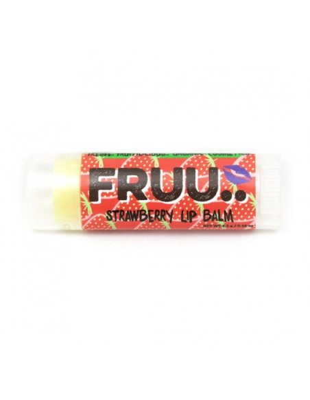 Fruu - Vegan ja 100% looduslik maasika maitseline huulepalsam 4,5gr