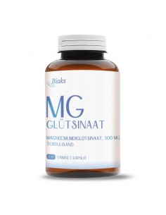 Biaks - Magneesium Glütsinaat 100 kapslit