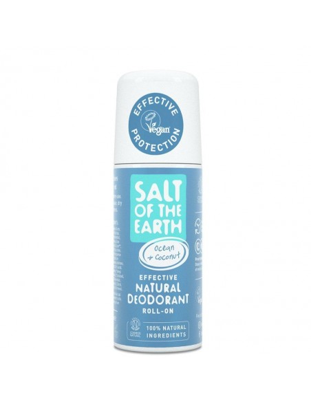 Salt of the Earth - COSMOS Natural roll-on deodorant Ocean&Coconut, 75ml