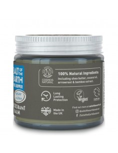 Salt of the Earth - Plastikuvaba looduslik kreemdeodorant meestele Pure Armour, 60g 2