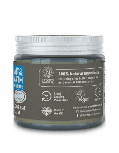 Salt of the Earth - Plastikuvaba looduslik kreemdeodorant meestele Pure Armour, 60g