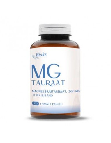 Biaks - Magneesium Tauraat, 100 kapslit