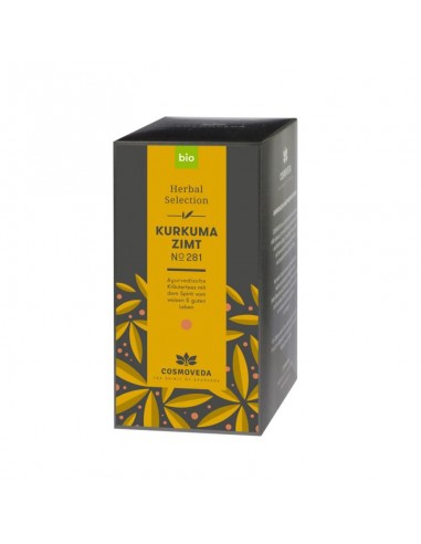 Cosmoveda - Kurkumi-kaneeli tee, 25x1.8g