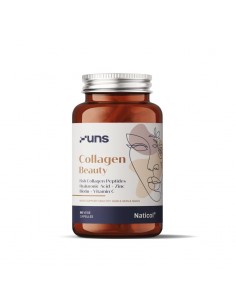 Uns - Kollageen (900mg) hüaluroonhappe ja vitamiinidega, 60 kapslit