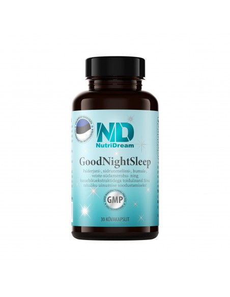 NutriDream - GoodNightSleep kõvakapslid, 30tk