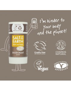 Salt of the Earth - Merevaigu-ja sandlipuulõhnaline pulkdeodorant 84g 2