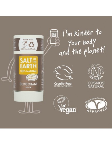 Salt of the Earth - Merevaigu-ja sandlipuulõhnaline pulkdeodorant 84g