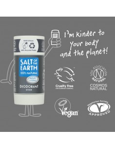 Salt of the Earth - Tsitruse ja vetiveri lõhnaline pulkdeodorant 84g 2